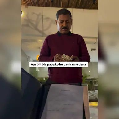 Heartwarming Gesture: Businessman Lets Parents Treat Him To Cafe Meal