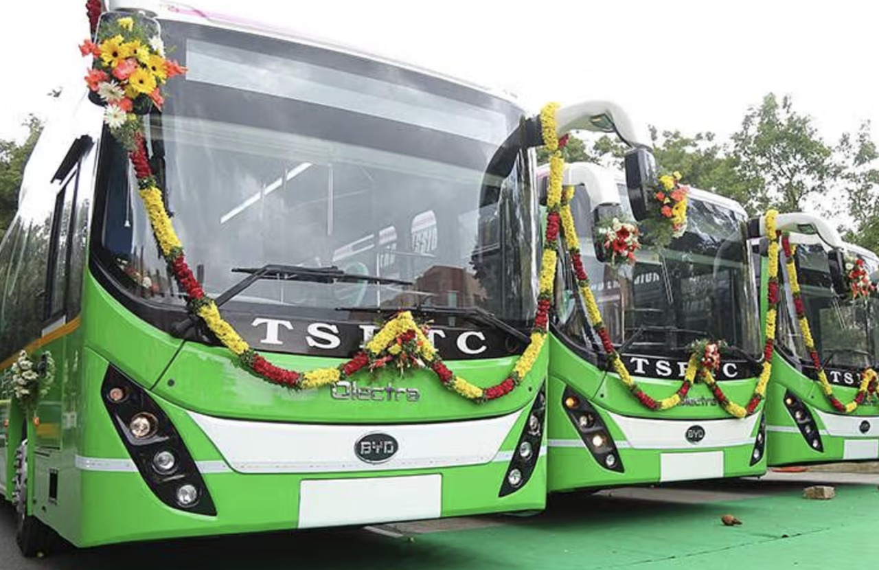 India Electrifies: BYD Lands Record-Breaking Order for 2,325 Electric Bus Chassis