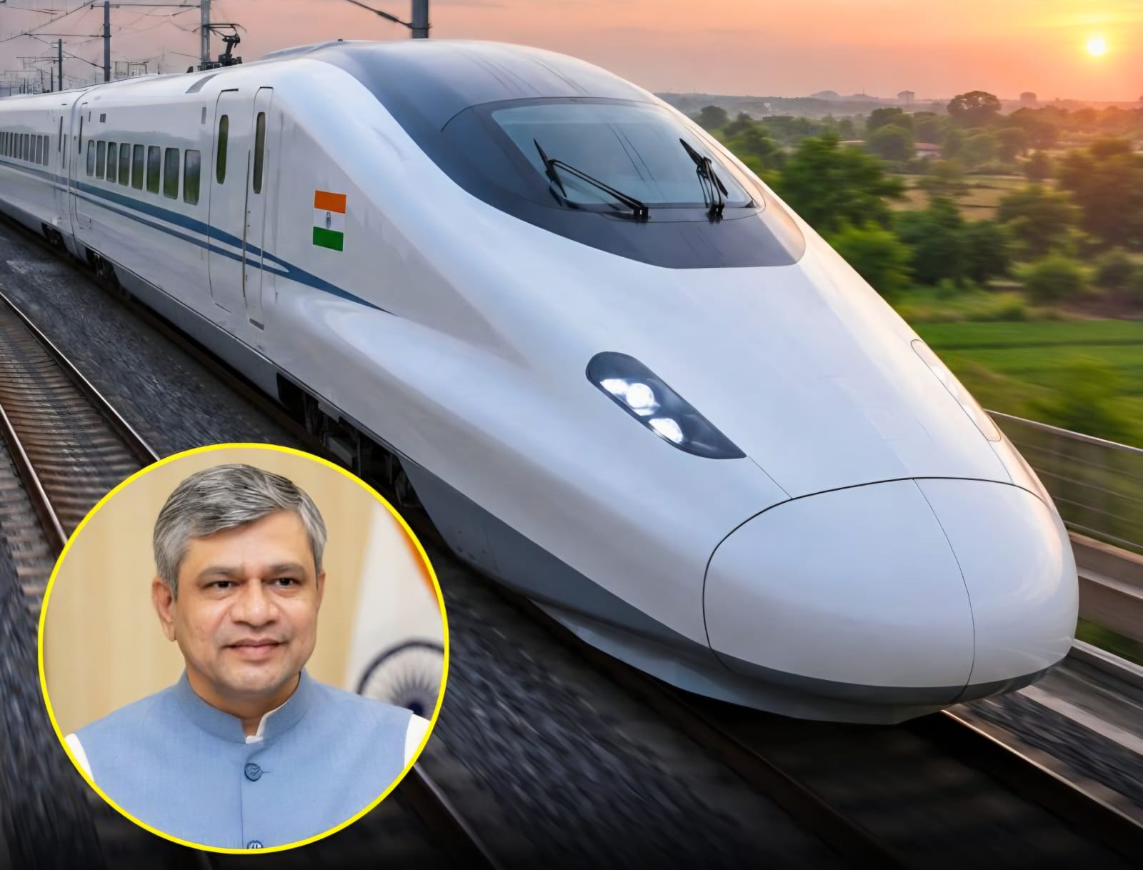 Surat–Bilimora Bullet Train Line to Open in August 2027