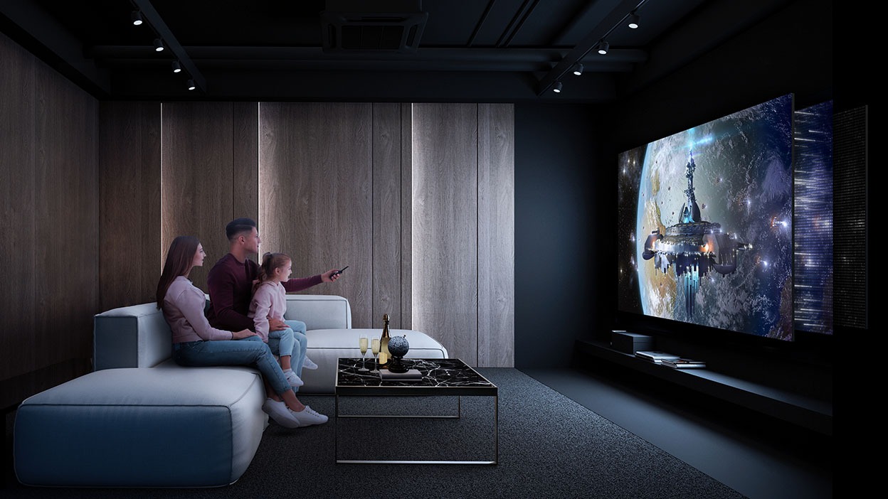 Transform Your Small Living Room into a Home Theater: A Quick Guide to Installing a Projector Screen