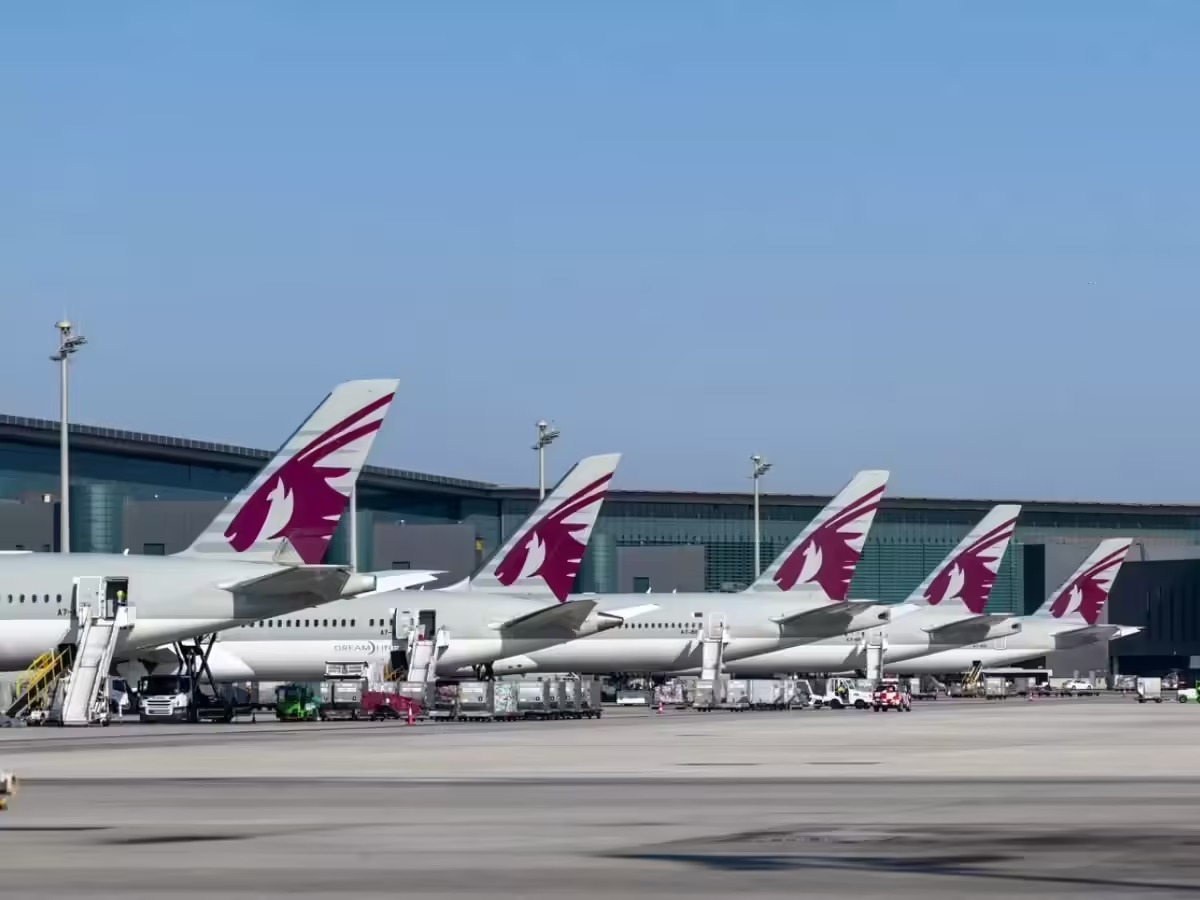Qatar Airways Operates Limited Flights As Qatari Airspace Remains Closed