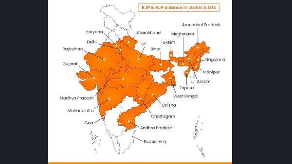 The Great Shift: BJP-NDA’s Saffron Wave Redraws India’s Power Map