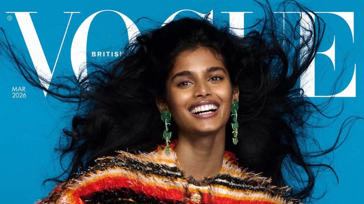Indian Model Bhavitha Mandava Redefines Fashion Power with British Vogue Cover