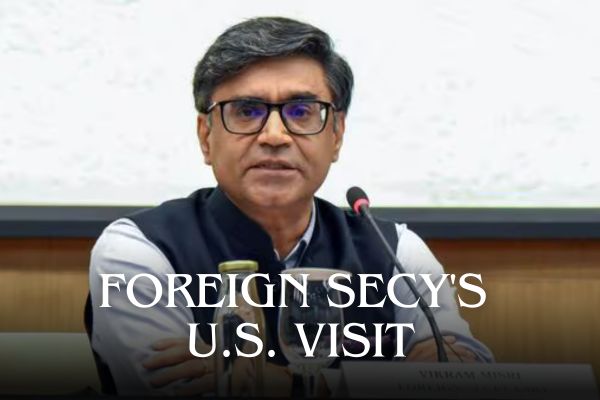 Diplomacy in D.C.: Vikram Misri Lands in Washington to Supercharge India-US Strategic Ties