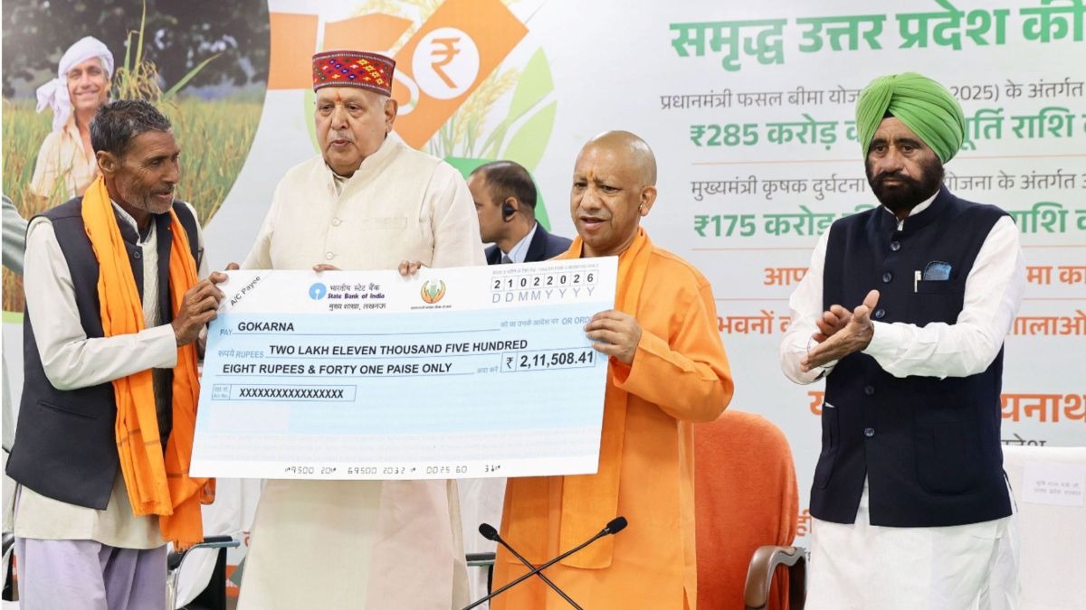 UP Farmers Receive Rs 285 Crore Compensation Under Adityanath Government