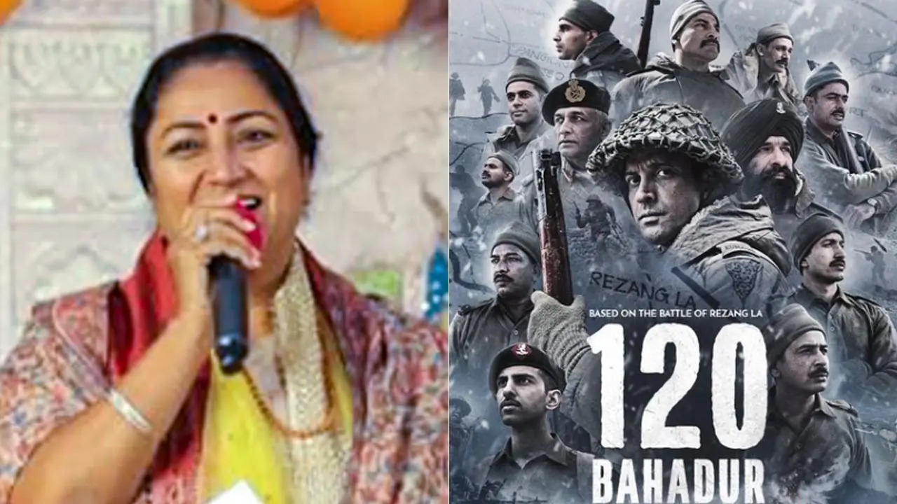 120 Bahadur Goes Tax-Free in Delhi: CM Rekha Gupta Honors Rezang La Heroes