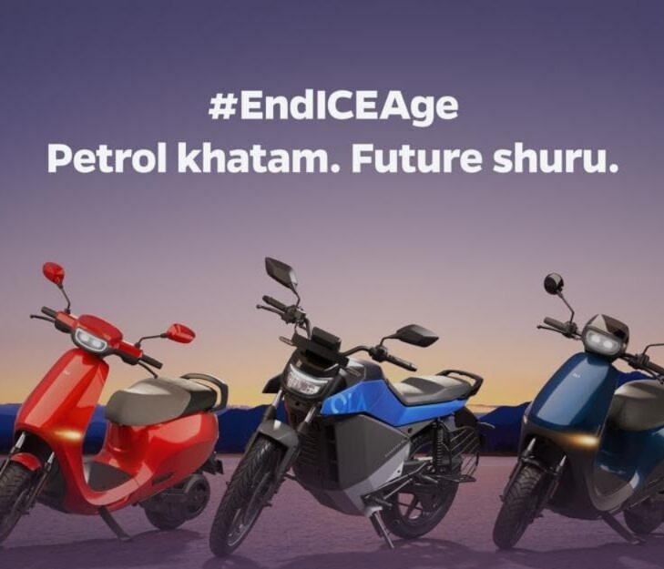 Ola Electric Launches #EndICEAge Campaign With Affordable EVs
