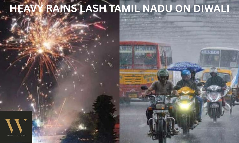 Diwali Drenched: IMD Issues Rain Alert as Tamil Nadu Wakes to Wet Festivities