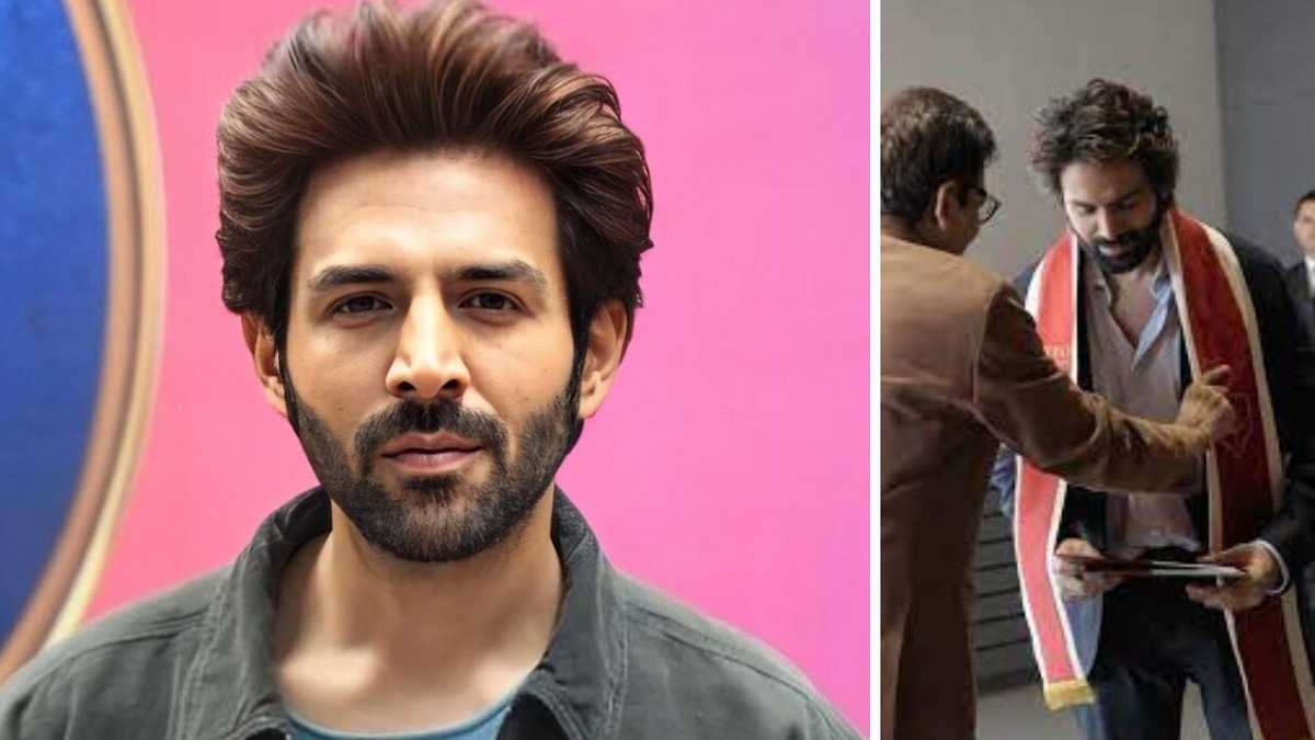 Kartik Aaryan Celebrates Graduation Milestone: Dances and Delivers Heartfelt Speech at DY Patil University