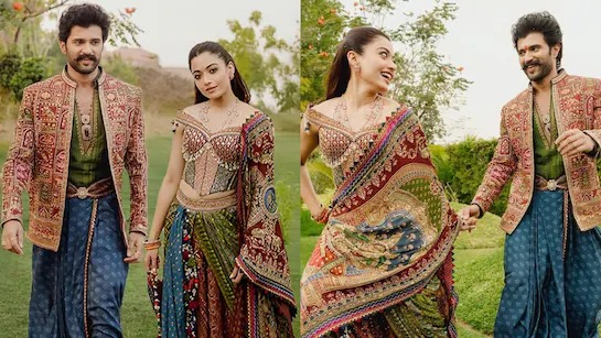 Vijay Crowned ‘Deccan Prince’ And Rashmika ‘Lakshmi’ At Udaipur Mehendi