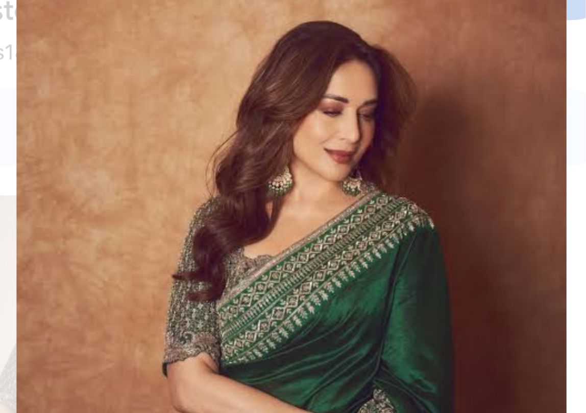 Madhuri Dixit Redefines Elegance: Sarees That Celebrate Heritage and Modern Glamour