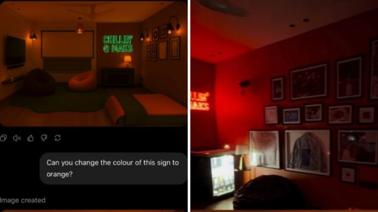 AI Meets Aesthetics: Indian Woman’s Stylish Room Makeover Using ChatGPT Stuns Internet
