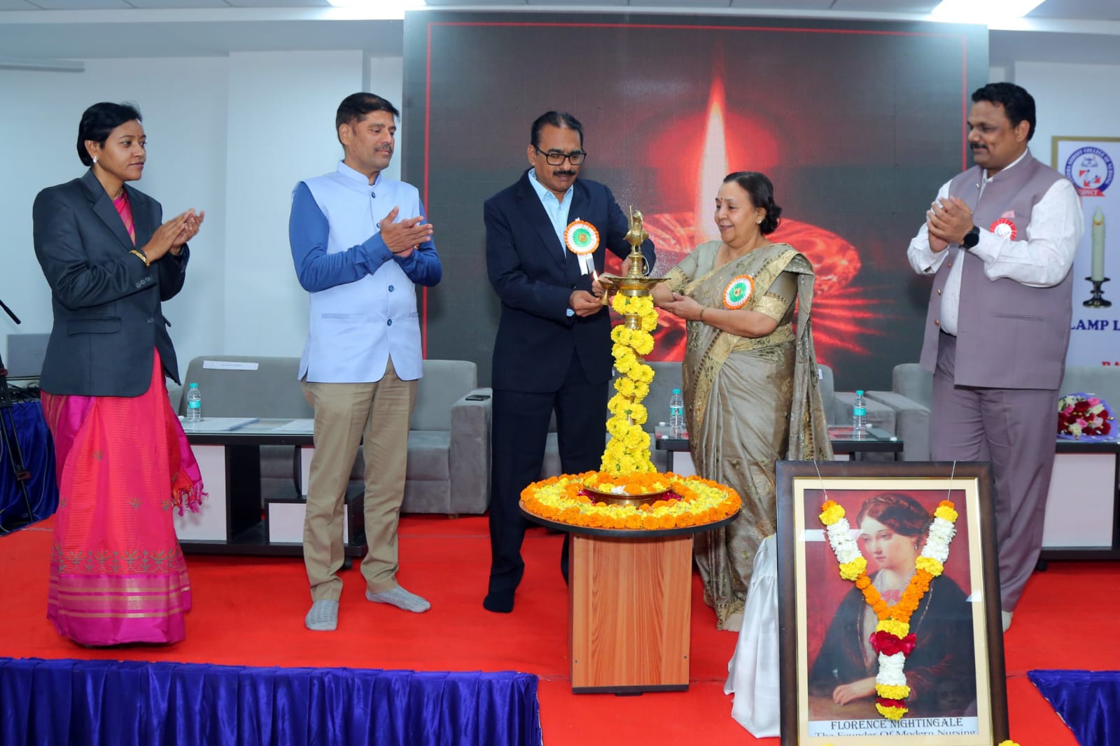 Sandra Shroff College of Nursing Hosts Lamp Lighting and Oath-Taking Ceremony 2025