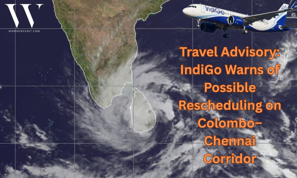 IndiGo Issues Advisory as Cyclone Ditwah Hits Sri Lanka and South India Routes