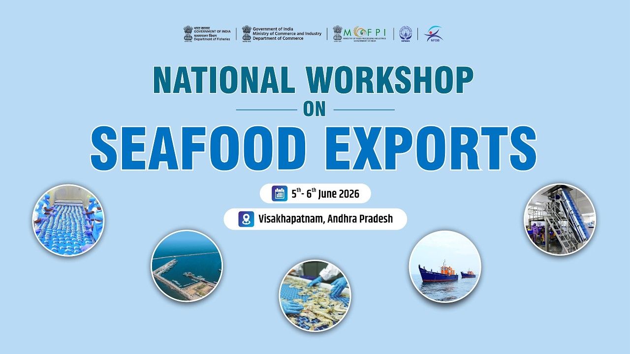 Paswan Assures Support For Value-Added Seafood Exports In Visakhapatnam