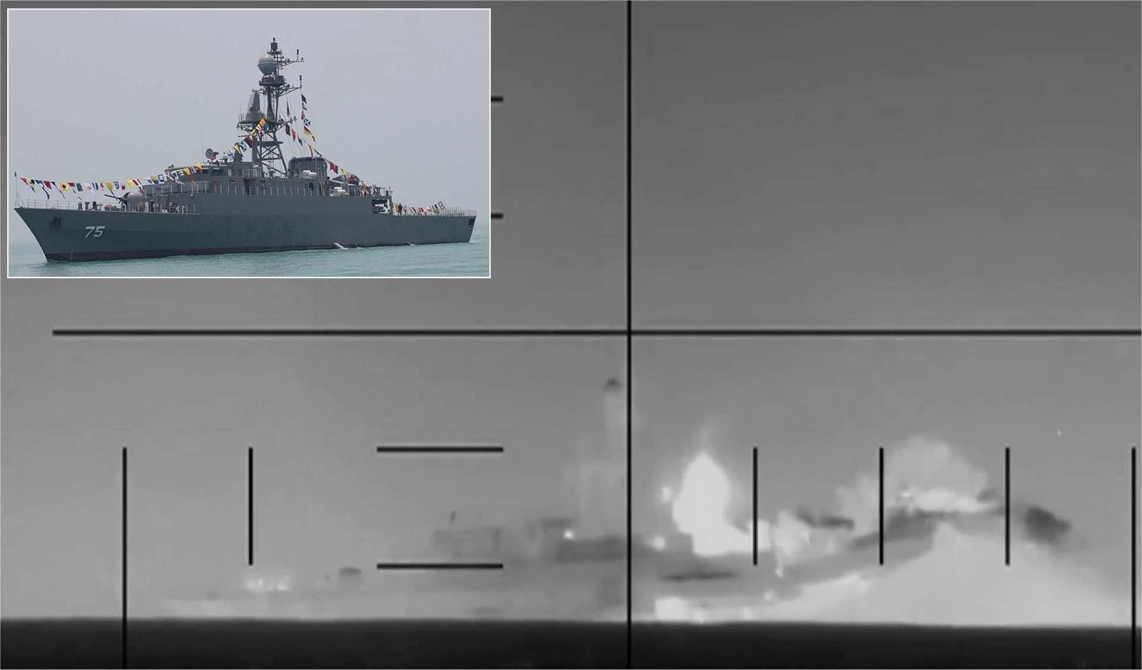 US Submarine Sinks Iranian Warship in Indian Ocean: First Torpedo Strike Since WWII