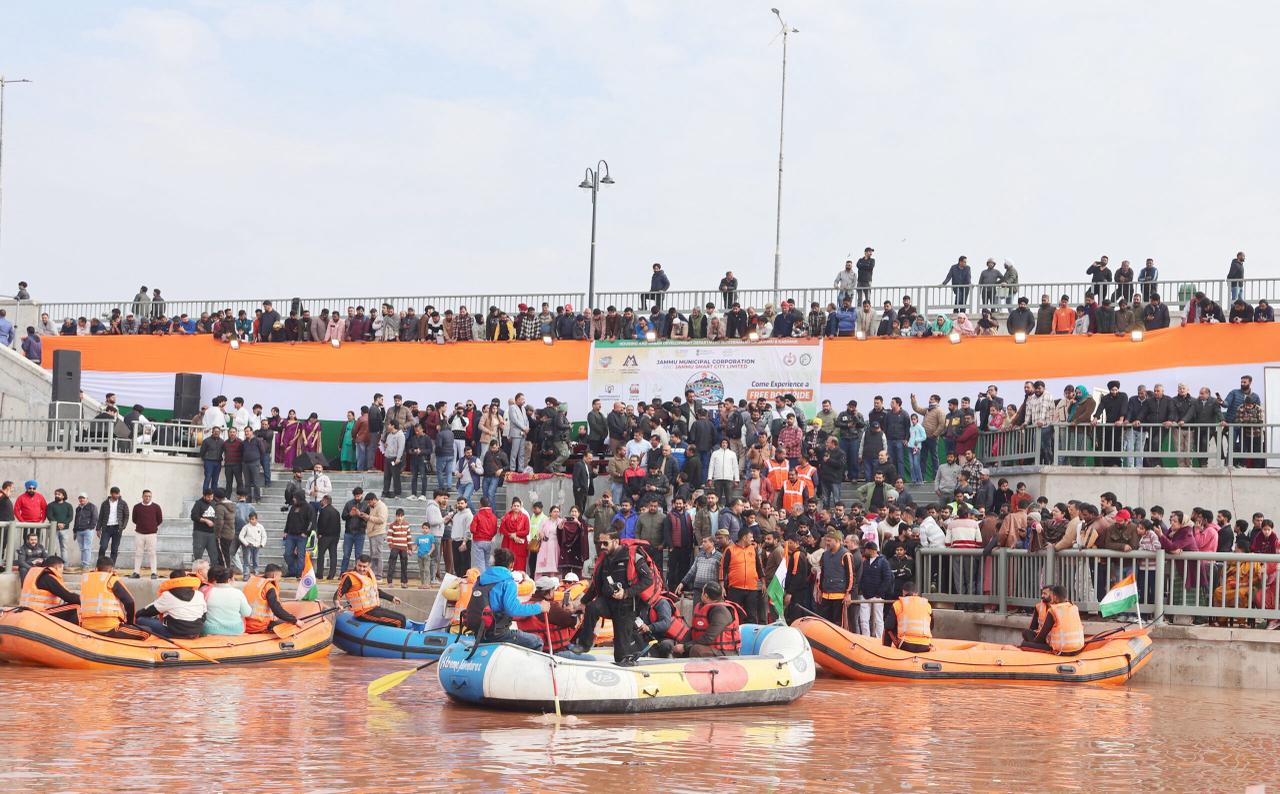 Jammu Launches First-Ever Boating Festival at Artificial Lake on River Tawi