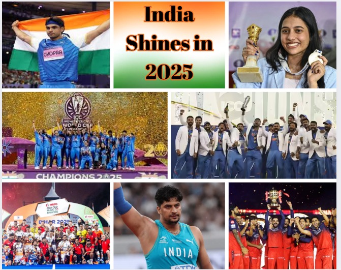 Seven Wonders of 2025: India’s Biggest Sporting Triumphs