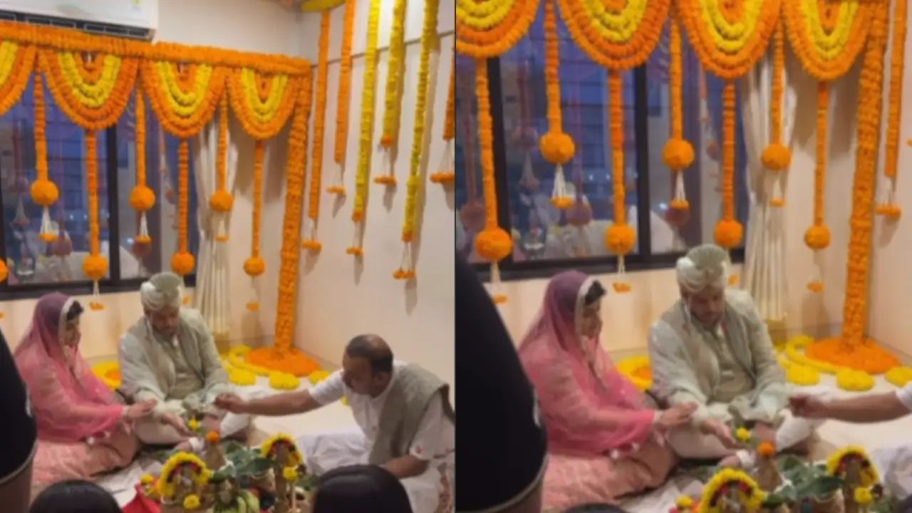 Indian Couple Trades Lavish Wedding for New Home, Marries Inside Their Flat