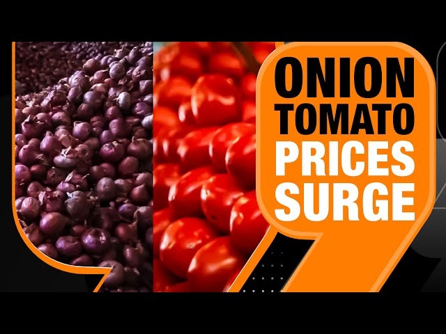 Drizzle Dilemma: Onions and Tomatoes Get Washed Out, Prices Surge