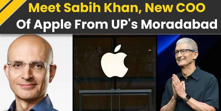 Moradabad’s Own Sabih Khan Steps Up as Apple’s New Chief Operating Officer
