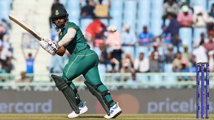 Temba Bavuma Hits a Solid Half-Century Against Afghanistan