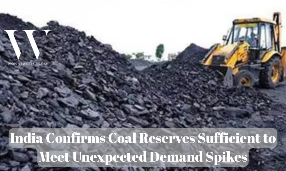 India Confirms 210 Million Tonnes of Coal Stock, Enough to Power Nation for 88 Days