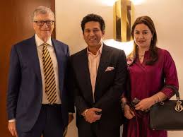 Cricket Meets Tech: Sachin Tendulkar & Bill Gates Join Forces for a Brighter India