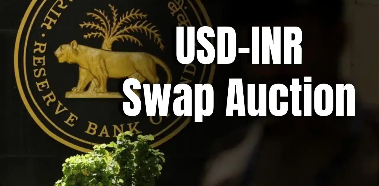 RBI Announces $10 Billion USD/INR Swap Auction To Manage Liquidity
