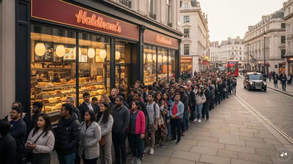 Snack Attack: Haldiram’s London Debut Draws Massive Crowds