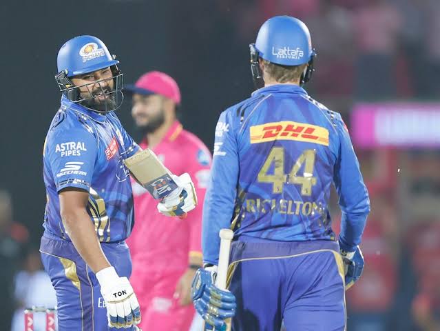 Rickelton and Rohit Power Mumbai Indians to Explosive Start at 99/0 in 10 Overs