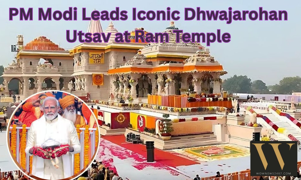 PM Modi Hoists Flag at Shri Ram Janmabhoomi: A Historic Spiritual Milestone