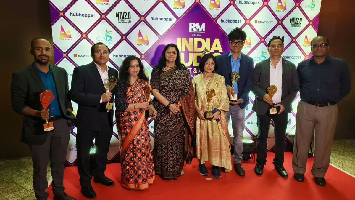Akashvani Strikes a Chord: ‘Nai Soch Nai Kahani’ Wins Big at India Audio Summit 2025