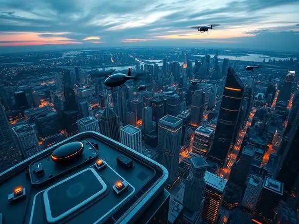 Sky High Commutes: Rooftops As Air Taxi Pads