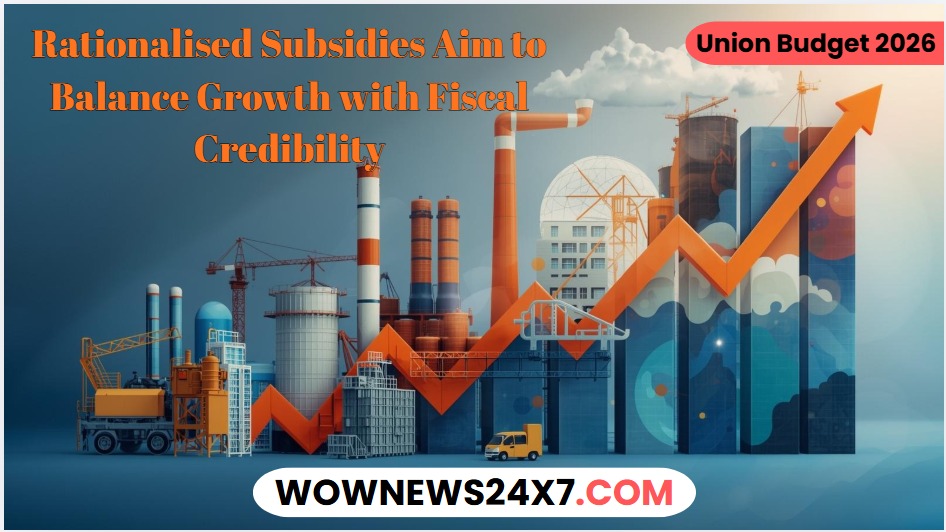 Union Budget 2026-27: Rationalised Subsidies to Strengthen Manufacturing, Agriculture & Energy