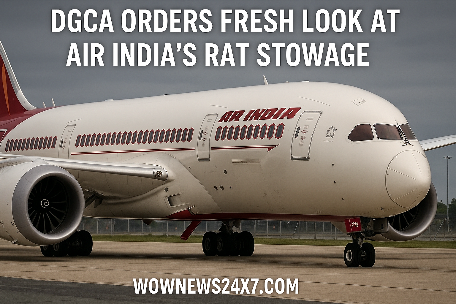DGCA’s Safety Check: Reinspecting Air India’s Emergency RAT Deployment
