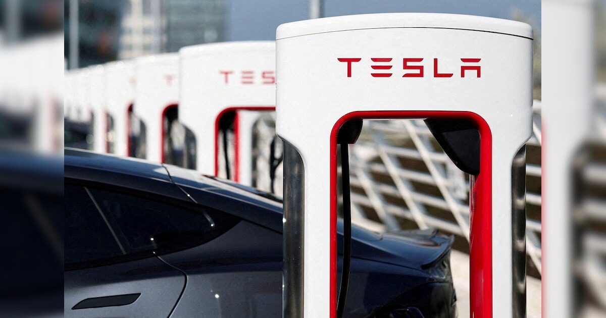 Tesla Opens First Charging Station In Gurugram