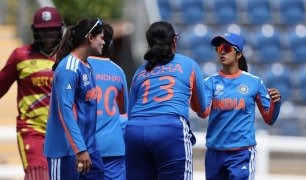 India Defeats West Indies by 26 Runs in T20 World Cup Warm-Up