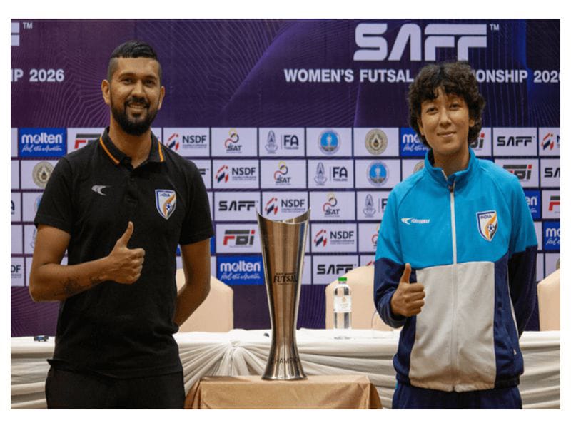 India Targets Glory at Inaugural SAFF Women’s Futsal Championship in Thailand