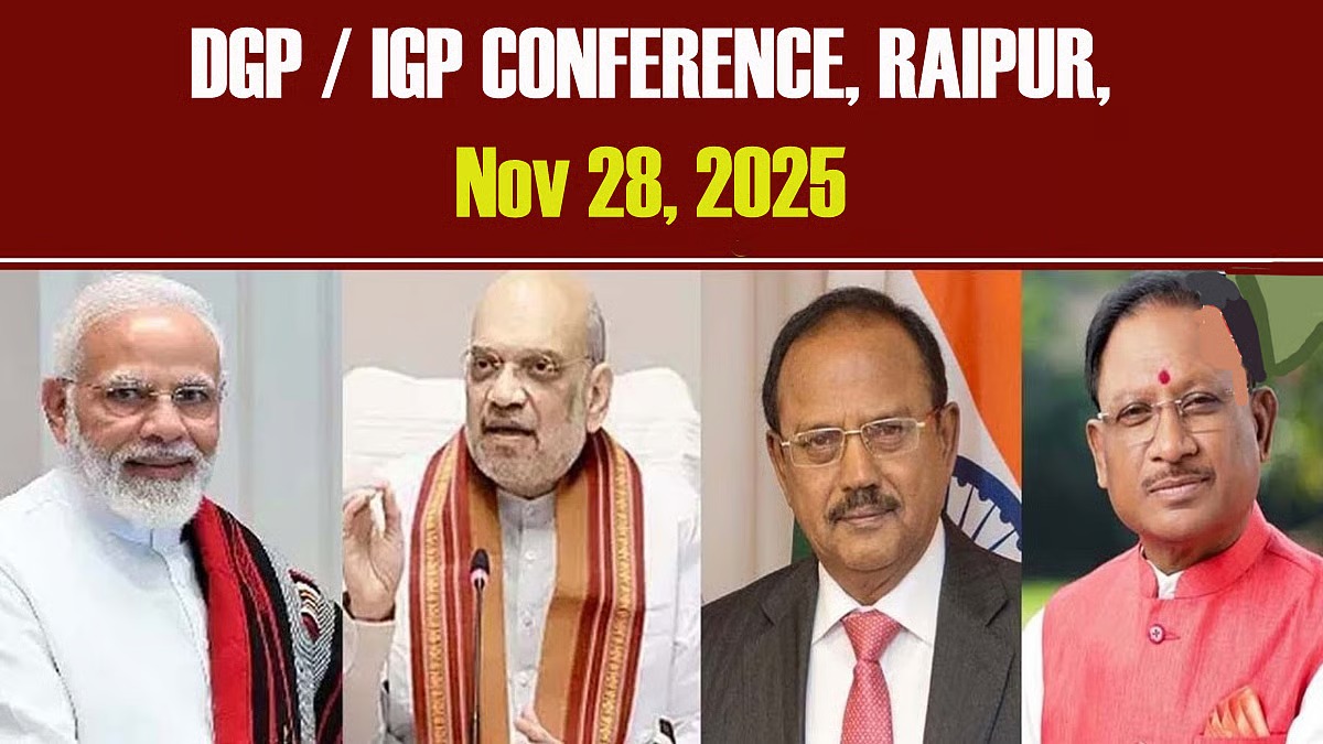 PM Modi's Raipur Police Summit: Secret Security Blueprint for Viksit Bharat Revealed!
