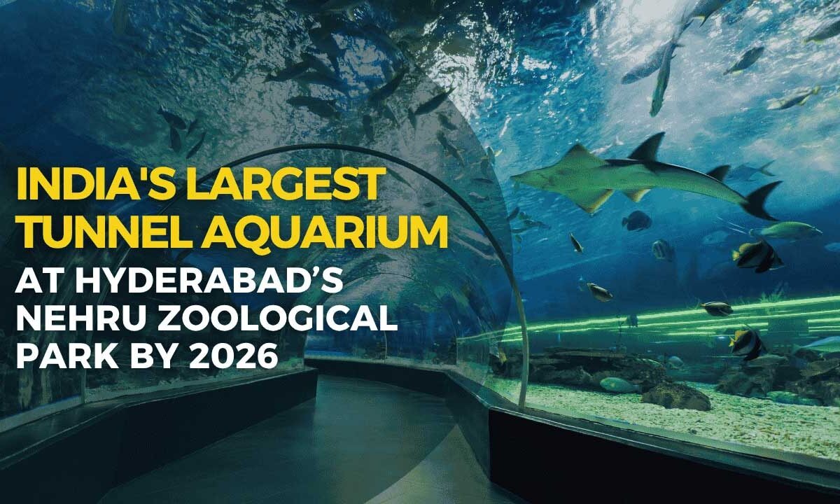 Dive Into the Future: Hyderabad to Unveil India’s Largest Tunnel Aquarium by 2026