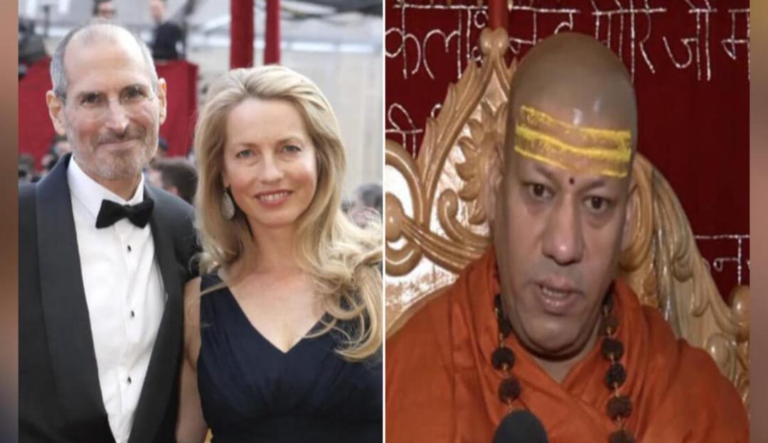 Global Icons at Kashi: Steve Jobs' Wife and Kailashanand Giri Maharaj Seek Blessings in Varanasi