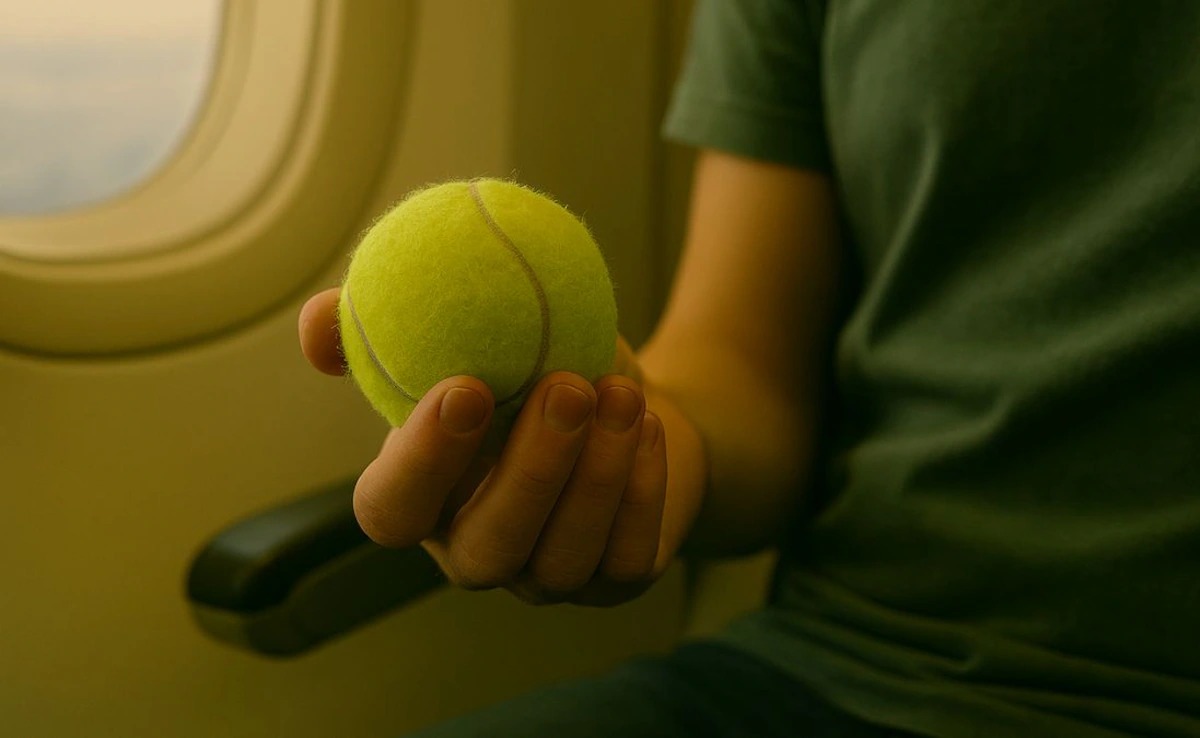 Rolling Relief At 30,000 Feet: The Tennis Ball Travel Trick