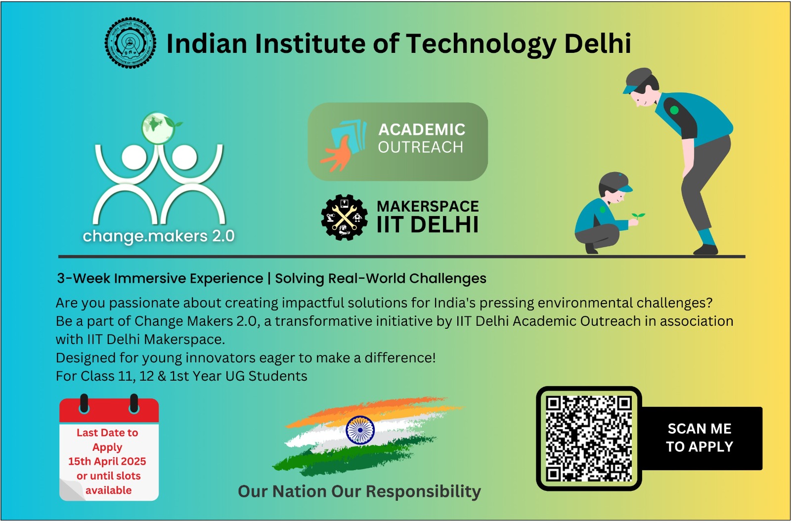 April 28 Marks A New Beginning - Will IIT Delhi’s Changemaking Course Redefine Education For Young Minds?