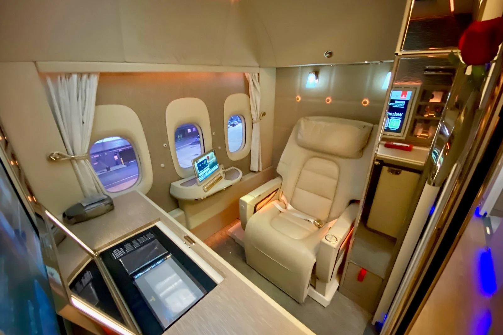 A Detailed Look At The Airline Suite Offering Private Bedroom And Butler Service
