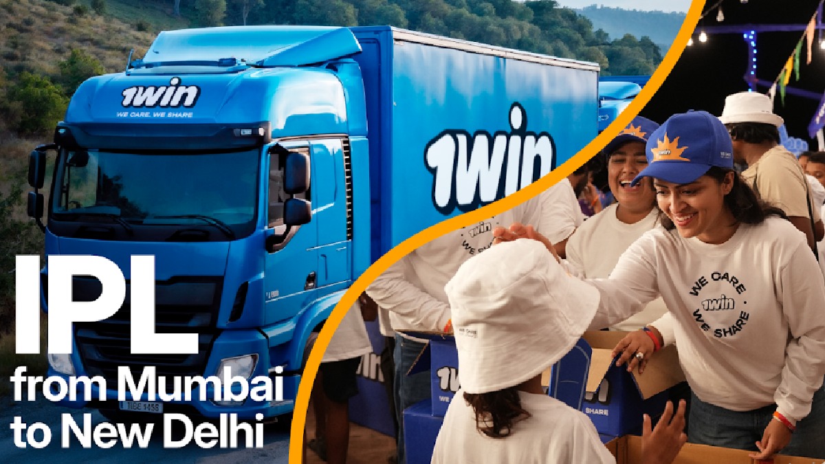 IPL Fever Hits the Streets! 1win’s Cricket Caravan Rolls Across India