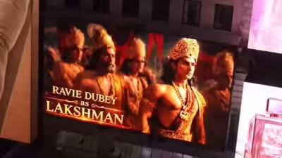 Ramayana On Times Square: Ravi Dubey Overwhelmed As Laxman Beside Ranbir Kapoor’s Rama