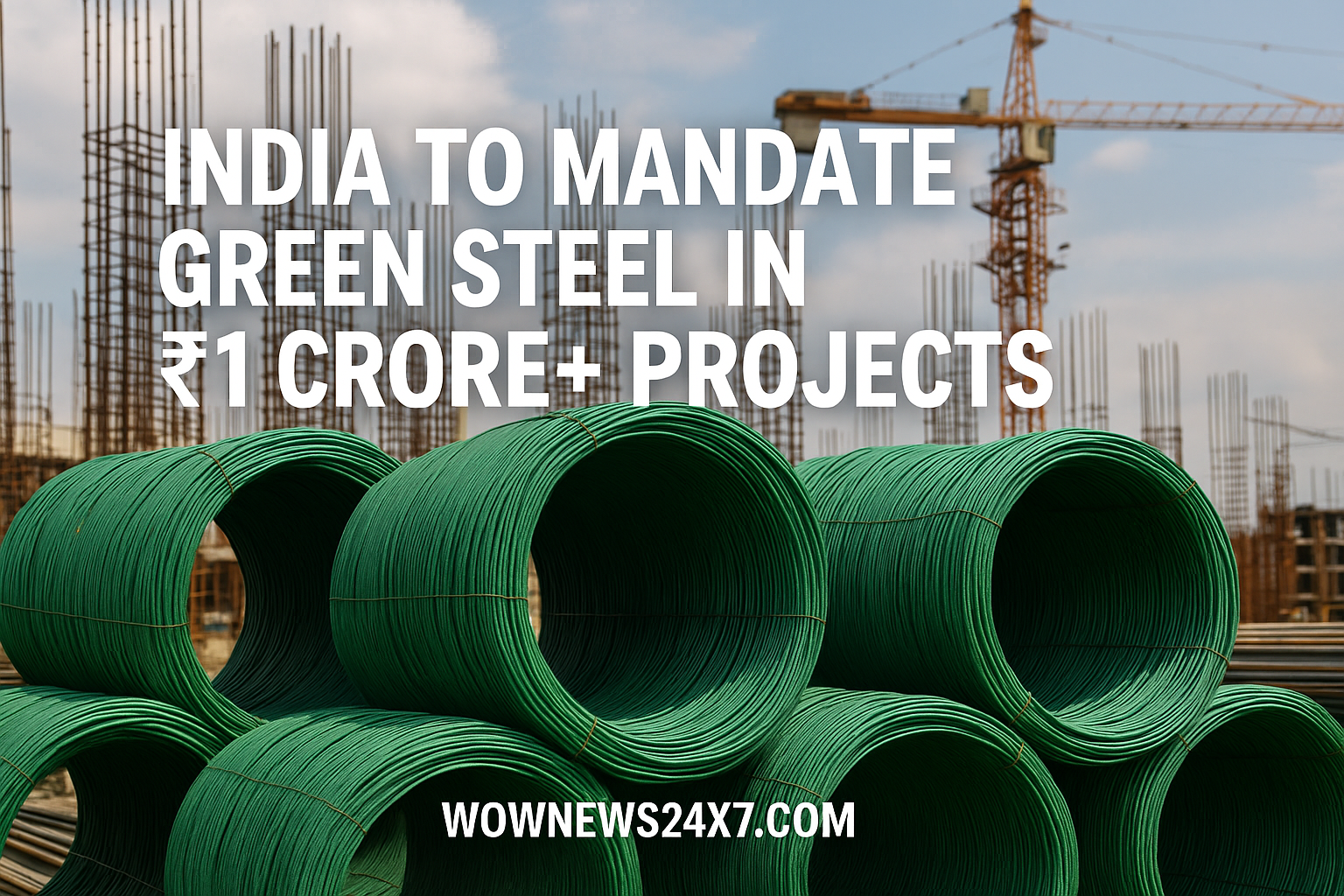 India Gears Up for Green Steel Revolution in Public Projects—Steel Ministry Crafts Procurement Blueprint