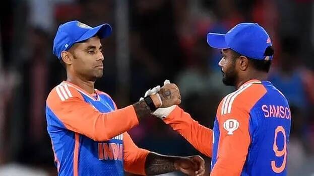 Asia Cup 2025: Suryakumar Yadav Calls Sanju Samson ‘Local Boy’ as Dubai Fans Go Wild