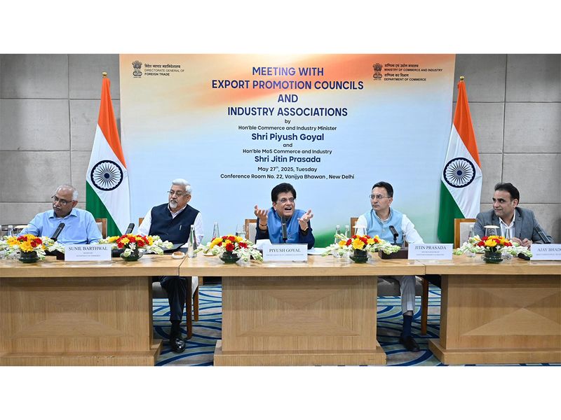 Piyush Goyal Calls for Centralized Exporters Platform to Boost Global Visibility of Indian Traders